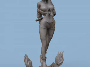 Faye valentine from cowboy bepop 3d print model 3D Print Model