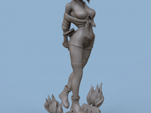 Faye valentine from cowboy bepop 3d print model 3D Print Model
