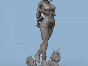 Faye valentine from cowboy bepop 3d print model 3D Print Model