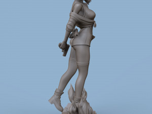 Faye valentine from cowboy bepop 3d print model 3D Print Model