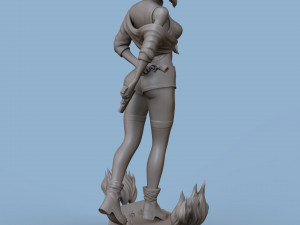 Faye valentine from cowboy bepop 3d print model 3D Print Model