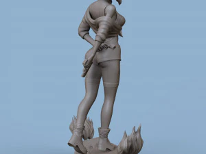 Faye valentine from cowboy bepop 3d print model 3D Print Model