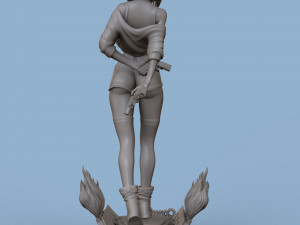 Faye valentine from cowboy bepop 3d print model 3D Print Model