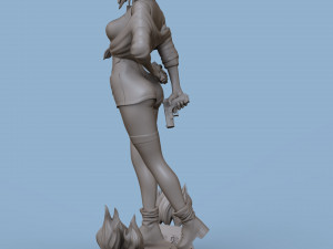 Faye valentine from cowboy bepop 3d print model 3D Print Model