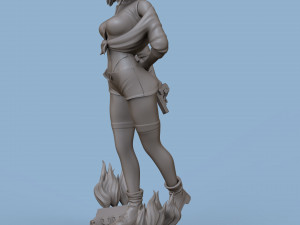 Faye valentine from cowboy bepop 3d print model 3D Print Model