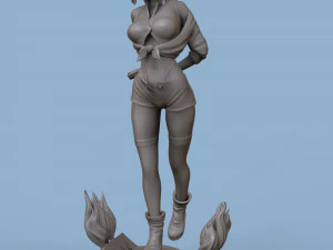Faye valentine from cowboy bepop 3d print model 3D Print Model