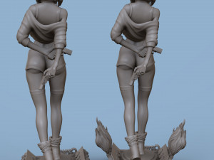 Faye valentine from cowboy bepop 3d print model 3D Print Model