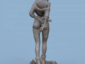 Faye valentine from cowboy bepop 3d print model 3D Print Model
