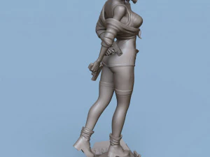 Faye valentine from cowboy bepop 3d print model 3D Print Model