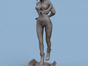 Faye valentine from cowboy bepop 3d print model 3D Print Model