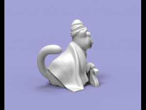 cute and chubby tiger 2022 3d print model 3D Принт Модель