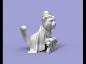 cute and chubby tiger 2022 3d print model 3D Принт Модель