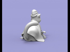 cute and chubby tiger 2022 3d print model 3D Принт Модель