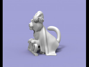 cute and chubby tiger 2022 3d print model 3D Принт Модель