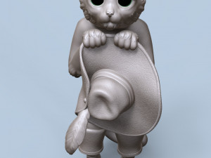 puss in boots 3d print model 3D Print Model