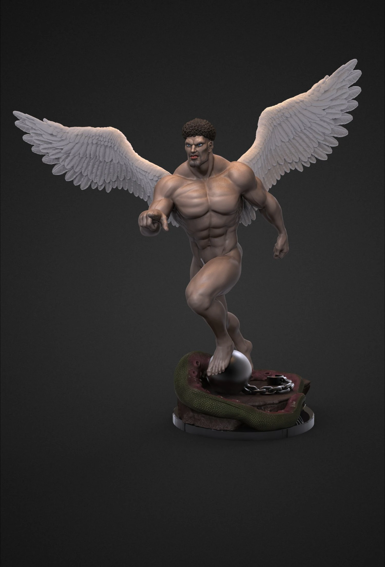 puri-puri prisoner 3D Print Model .c4d .max .obj .3ds .fbx .stl .blend