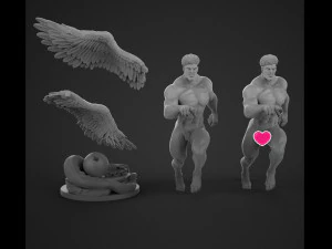 puri-puri prisoner 3D Print Model