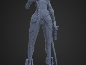 Jinx from arcane fan art 3d print model Modello di stampa 3D