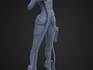 Jinx from arcane fan art 3d print model Modello di stampa 3D