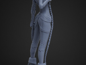 Jinx from arcane fan art 3d print model Modello di stampa 3D