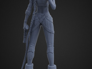 Jinx from arcane fan art 3d print model Modello di stampa 3D