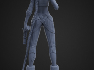 Jinx from arcane fan art 3d print model Modello di stampa 3D