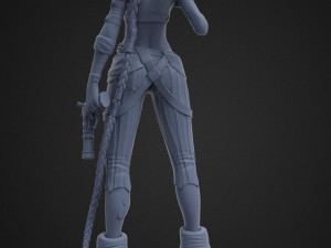 Jinx from arcane fan art 3d print model Modello di stampa 3D