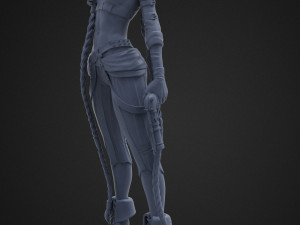 Jinx from arcane fan art 3d print model Modello di stampa 3D