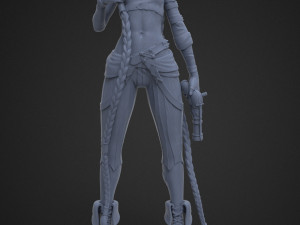 Jinx from arcane fan art 3d print model Modello di stampa 3D