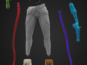 Jinx from arcane fan art 3d print model Modello di stampa 3D