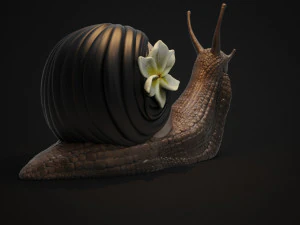 horror snail 3d print model 3D Print Model