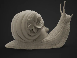 horror snail 3d print model 3D Print Model