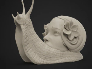 horror snail 3d print model 3D Print Model