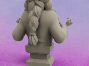 Mitsuri Kanroji from Kimetsu no Yaiba 3D print model Modello di stampa 3D