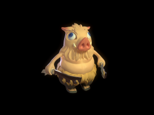 Hashibira inosuke from demon slayer 3d print model 3D Print Model