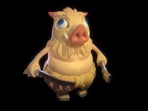 Hashibira inosuke from demon slayer 3d print model 3D Print Model
