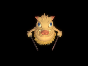 Hashibira inosuke from demon slayer 3d print model 3D Print Model