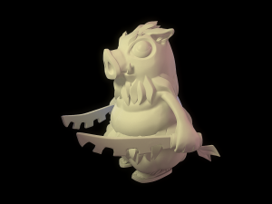 Hashibira inosuke from demon slayer 3d print model 3D Print Model