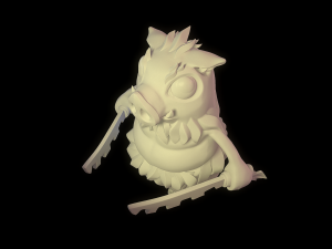 Hashibira inosuke from demon slayer 3d print model 3D Print Model