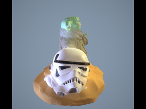 GROGU - Baby Yoda 3D-Druckmodell