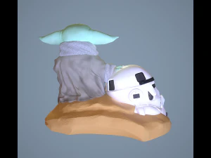 GROGU - Baby Yoda 3D Print Model