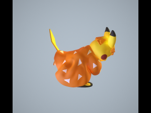 Zenitsu Pikachu Model do druku 3D