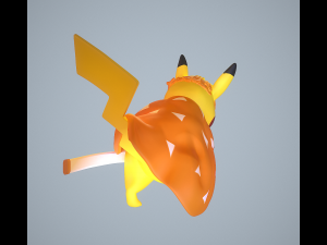 Zenitsu Pikachu Model do druku 3D