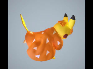 Zenitsu Pikachu 3D Print Model