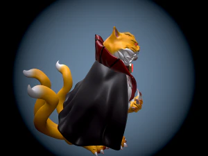 Vampire cat 3D Print Model