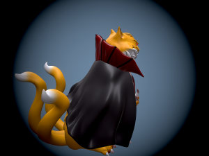 Vampire cat Modelo de impresión 3D