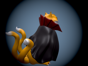 Vampire cat Modelo de impresión 3D