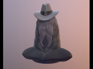 Old mage 3D print model 3D Принт Модель