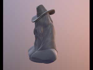 Old mage 3D print model 3D 打印模型
