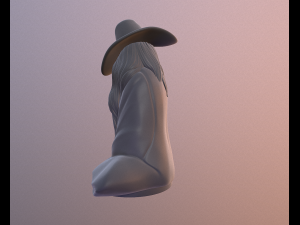Old mage 3D print model 3D 打印模型